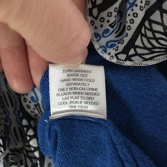 New York and Company Ruffle Top with Sash - Picture 8 of 8